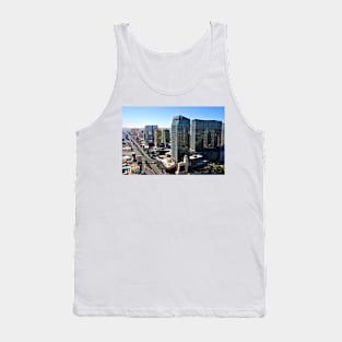 Las Vegas Strip Skyline Cityscape America USA Tank Top